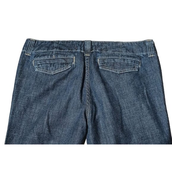 Fillmore American Rock Jeans Womens 35 in Waist Size 31 Dark Wash Denim Straight - Picture 9 of 15